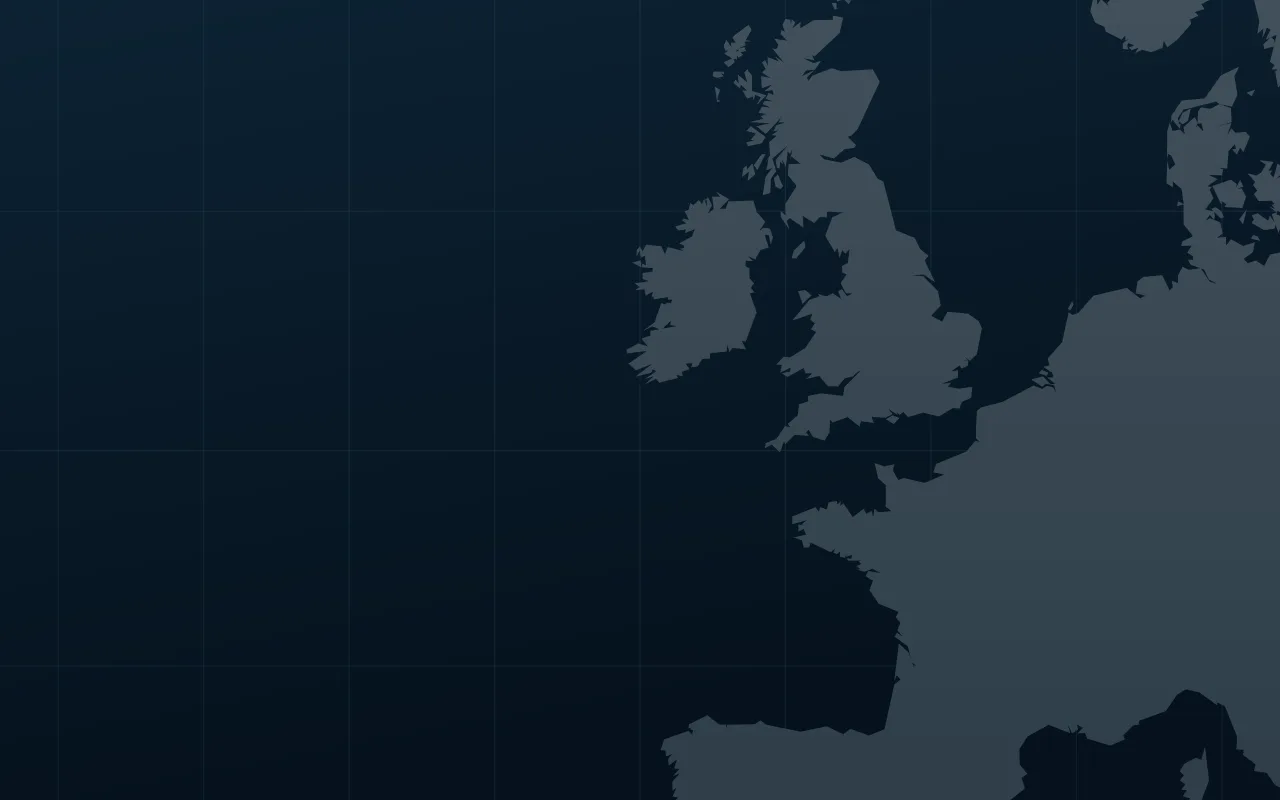Map of Atlantic & Cold Water