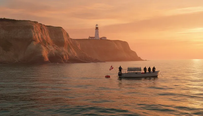 Rhode Island diving. Backdrop for the Diving Hubs Rhode Island dive shop directory